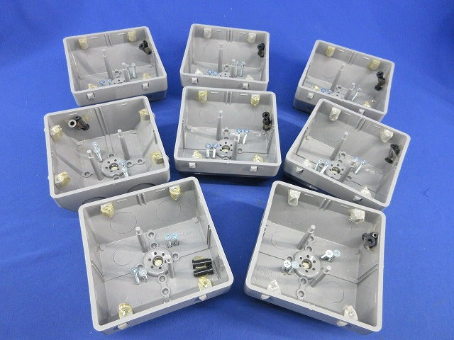 斜めボックス(8個入)グレー CNO-5B