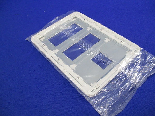 簡易耐火コンセントプレート7コ用(10個入)ホワイト WTF7707