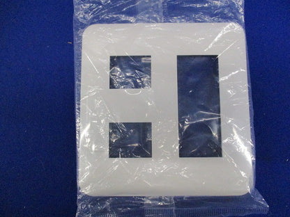 簡易耐火コンセントプレート5コ用(10枚入)(ホワイト)新品未開封 WTF7705