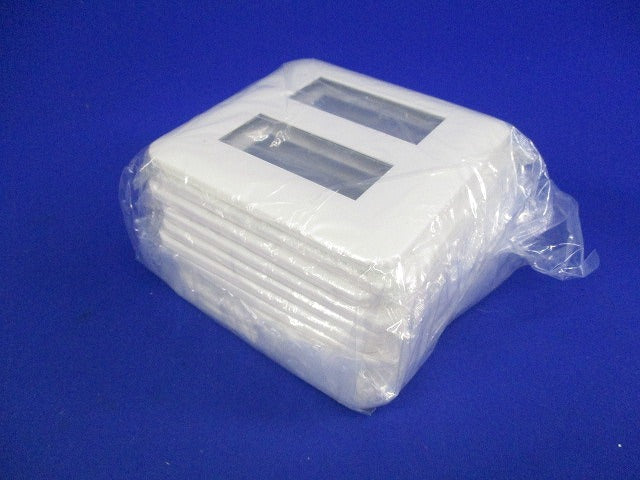 簡易耐火用コンセントプレート6コ用(10個入)新品未開封 WTF7706