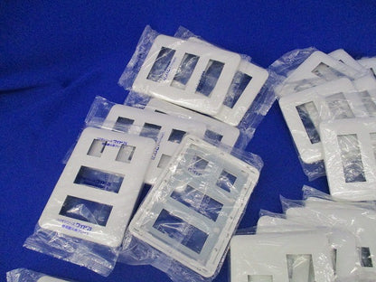 簡易耐火コンセントプレートセット(新品未開封)(混在50枚以上入)(ホワイト)色褪せ有 WTF7708他
