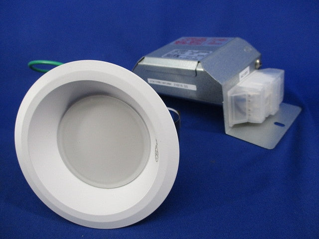 LED軒下用浅型ベースダウンライト(高気密SB型)φ75(温白色) EFD9064W