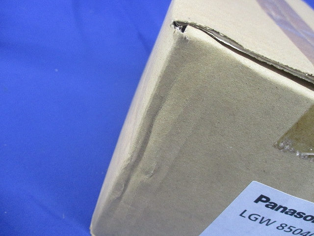 ポーチライト 門柱灯 LED電球交換型 2700K ダークブラウンメタリック/乳白 非調光 LGW85040AF