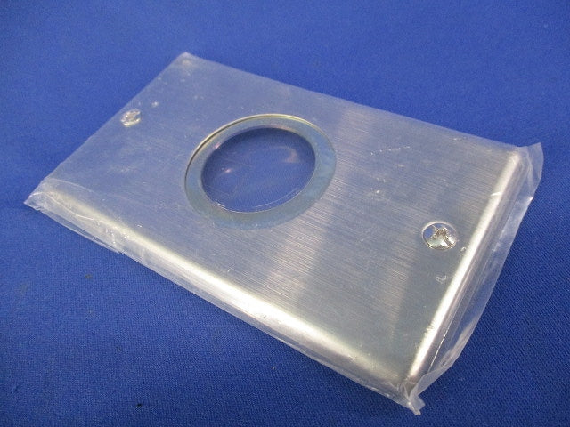 給湯器用リモコン引込ステンレスプレート(5枚入)(新品未開封) WN9699K