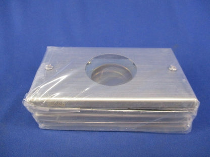 給湯器用リモコン引込ステンレスプレート(5枚入)(新品未開封) WN9699K