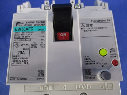 サーキットブレーカ3P20A EW50AFC