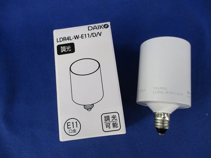 LEDランプE11(電球色)(調光) LDR4L-W-E11/D/V