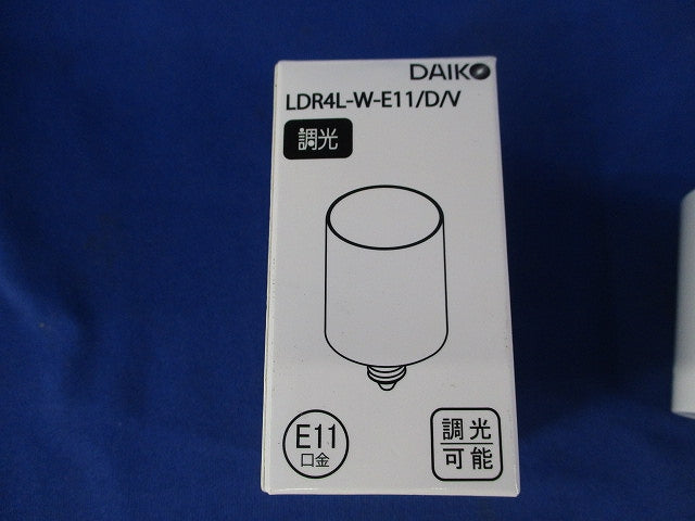 LEDランプE11(電球色)(調光) LDR4L-W-E11/D/V