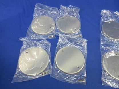 新金属丸型大カバープレート(メーカー混在11枚入)(キズ・汚れ有) WN8590