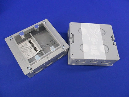 埋込スイッチボックス(2個入)汚れ有 CSW-2N