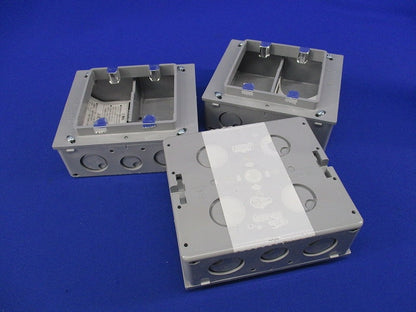 埋込スイッチボックス(塗代付)(3個入) CSW-2N