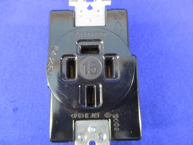 埋込コンセントセット(6個入)(ブラック) WF1415K