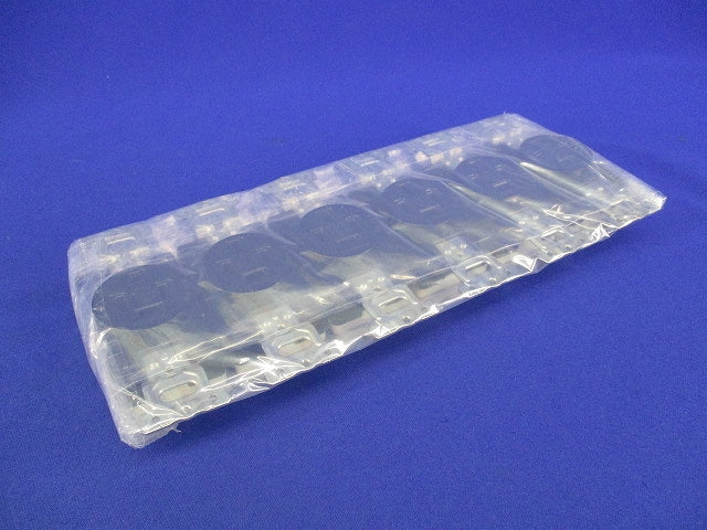 埋込コンセントセット(6個入)(ブラック) WF1415K
