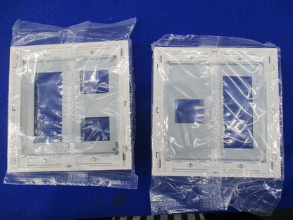 簡易耐火用コンセントプレート混在(8個入)ホワイト WTF8705W他