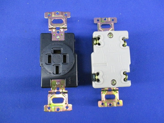 埋込コンセントセット(5個入)(ブラック) WF1415K