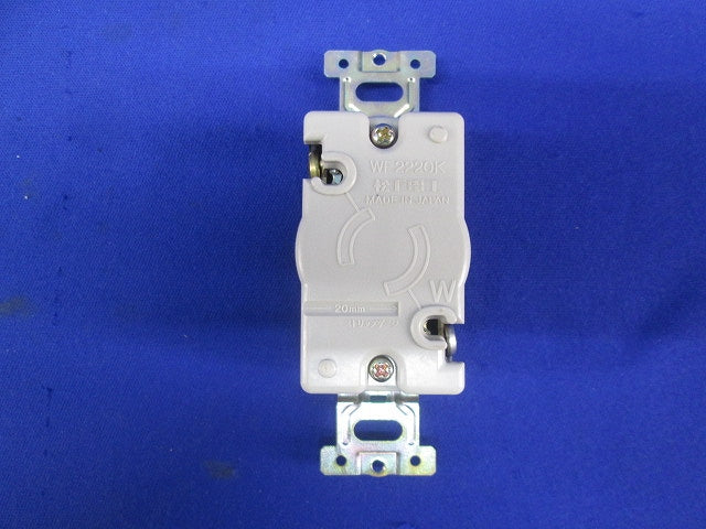 引掛埋込コンセント(5個入)(ブラック)National WF2220BK