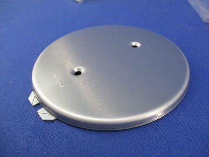 新金属丸型カバープレート(6枚入)キズ・汚れ有 WN7590