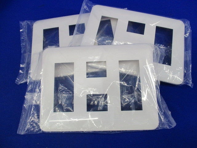 コンセントプレートセット(混在8個入)(ホワイト) WTF7074他