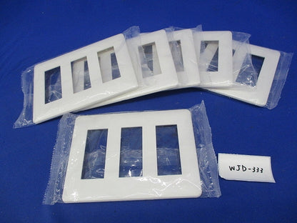 JIMBO コンセントプレート(6個入)(ピュアホワイト) WJD-333