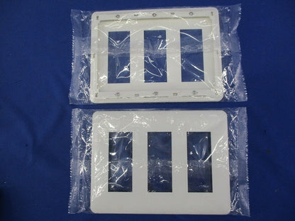 JIMBO コンセントプレート(6個入)(ピュアホワイト) WJD-333