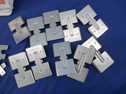 ダクタークリップ用受具(混在45個入)(汚れ有) SD-FEPUL他