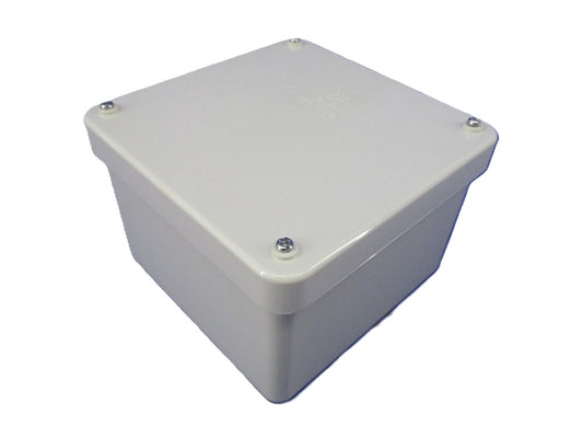 プルボックス 150×150×100 防水カブセ アイボリー PB151510KJHW