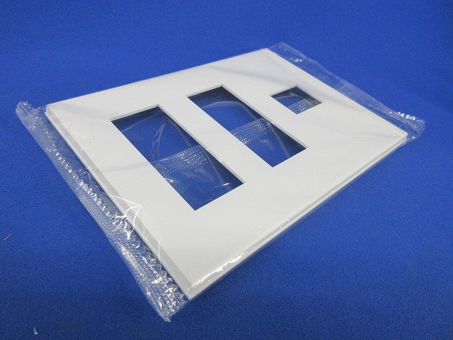 コンセントプレート(10個入)ピュアホワイト QWD-133