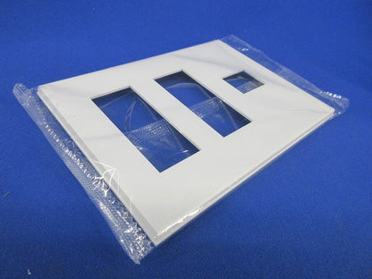 コンセントプレート(10個入)ピュアホワイト QWD-133