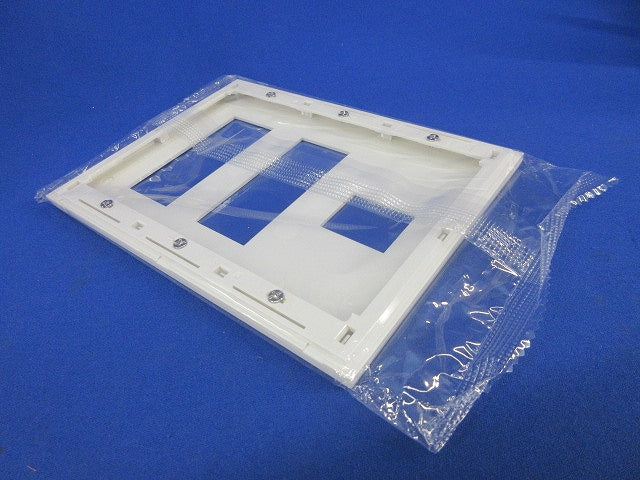 コンセントプレート(10個入)ピュアホワイト QWD-133