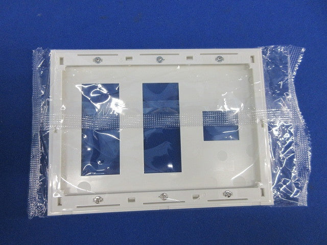 コンセントプレート(10個入)ピュアホワイト QWD-133