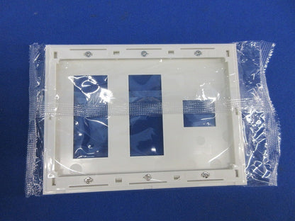 コンセントプレート(10個入)ピュアホワイト QWD-133