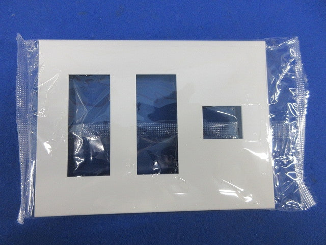 コンセントプレート(10個入)ピュアホワイト QWD-133