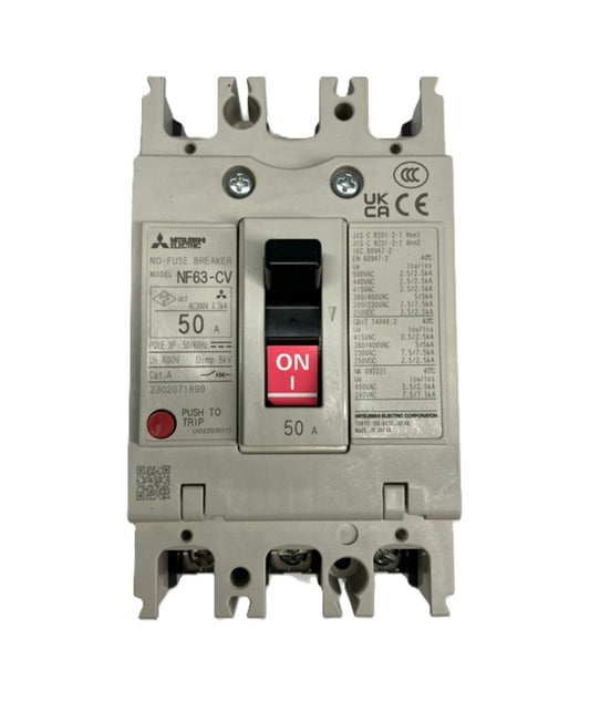 ノーヒューズ遮断器 50A NF63-CV3P50A