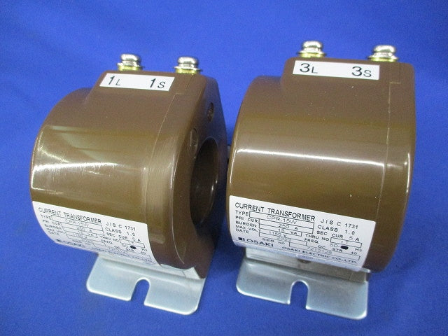 屋内耐候形 電子式電力量計200V5A 変成器付(1セット入) A7EA-RS31形+ CPR-15W