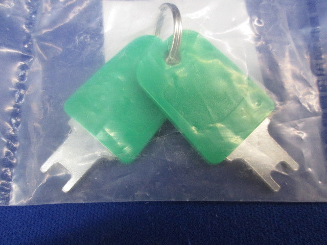 キー付・ロック付金属防滴プレート専用キー(2個×4計8個入)(新品未開封) MBP-KY1