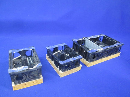 断熱ボード付小判スライドボックスセット(混在5個入)(ほこり・汚れ有) SBG-S-DBF他