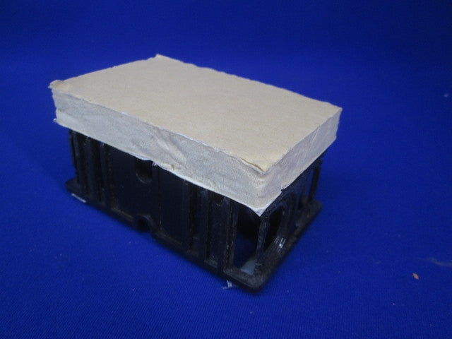 断熱ボード付小判スライドボックス(磁石なし)(10個入)(汚れ・ほこり有) SBG-O-DBF