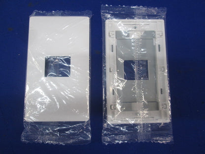 簡易耐火コンセントプレート1コ用(11枚入)(マットホワイト) WTL7701K