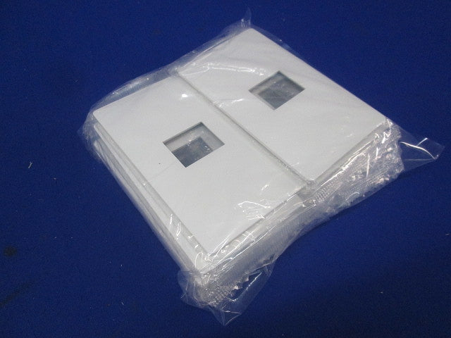 簡易耐火コンセントプレート1コ用(11枚入)(マットホワイト) WTL7701K