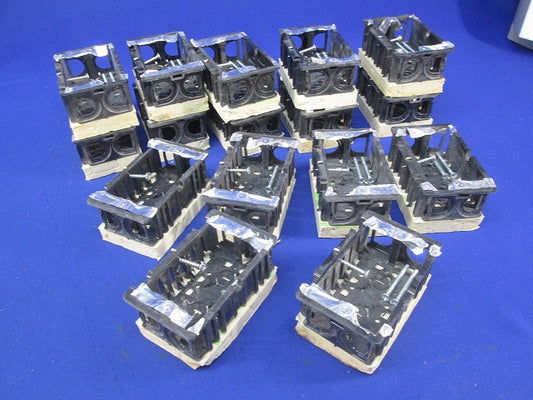 断熱ボード付小判スライドボックス(磁石なし)(16個入)(汚れ・ほこり有) SBG-O-DBF