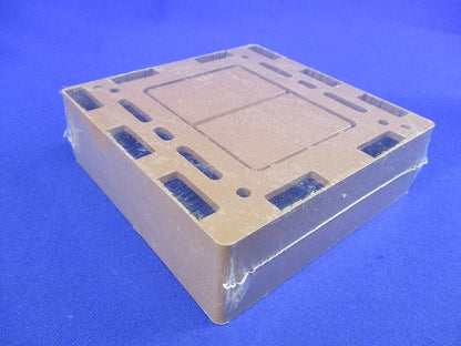 モール用スイッチボックス(3個入)(茶)(新品未開封) MSB-2B