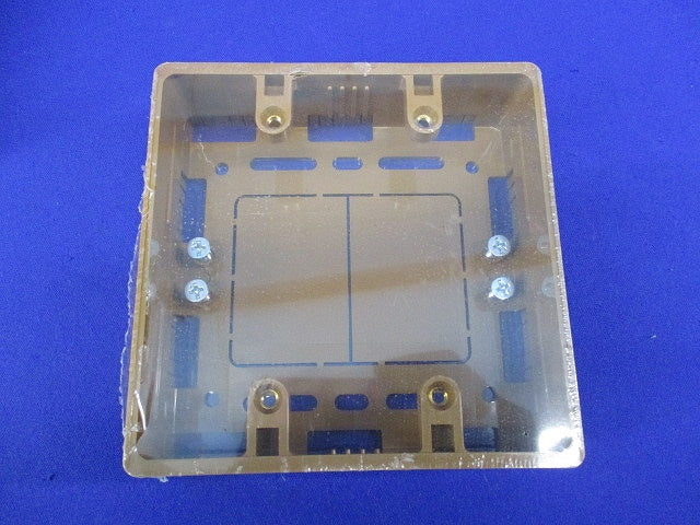 モール用スイッチボックス(3個入)(茶)(新品未開封) MSB-2B
