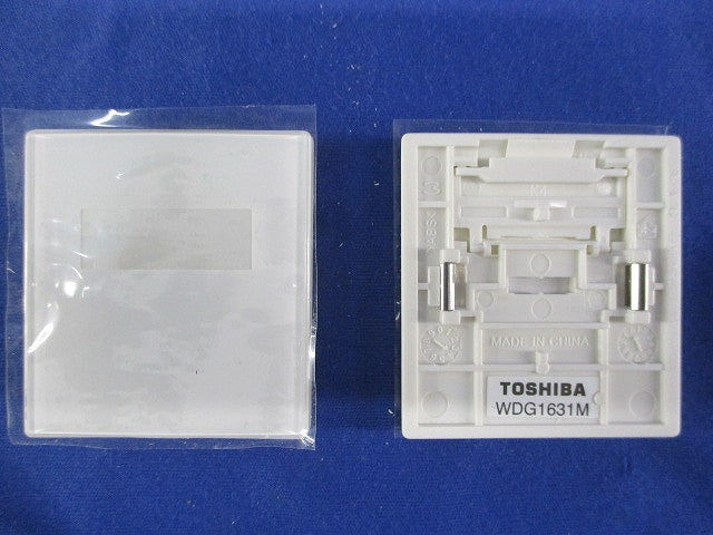 ネーム付スイッチカバーM(10個入×4)ニューホワイト WDG1631M