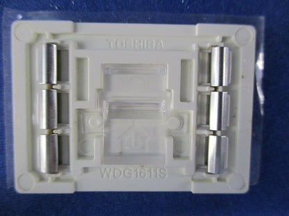 スイッチカバーS(10枚入×6計60枚入)(ニューホワイト)キズ・汚れ有 WDG1611S