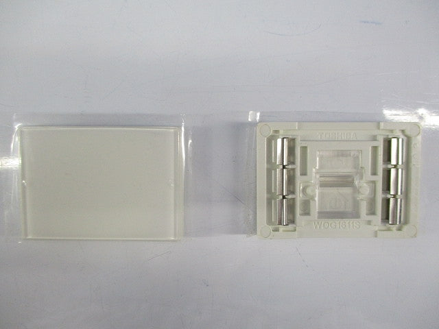 スイッチカバーS(10枚入×6計60枚入)(ニューホワイト)キズ・汚れ有 WDG1611S