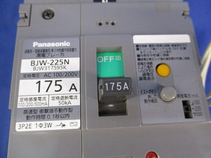 漏電ブレーカ 3P2E175A BJW317595K