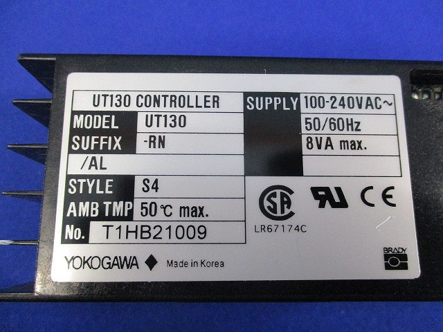 温度調節計 UT130-RN