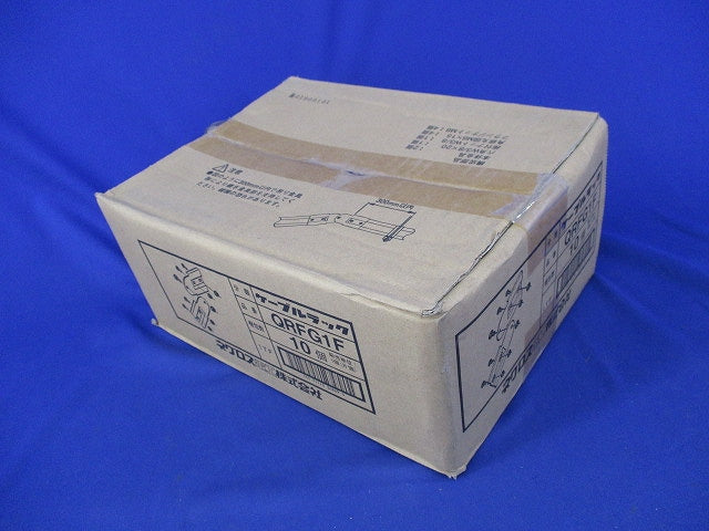 ケーブルラック 上下自在継ぎ金具(10個入)(新品未開梱)(テープ破れ有) QRFG1F