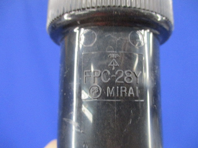 PF管用カップリング ワンタッチ型(10個入)(黒) FPC-28Y
