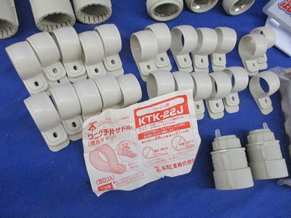 PF管用付属品セット(混在41個入)(ベージュ)キズ・汚れ有 MFSK-22G他